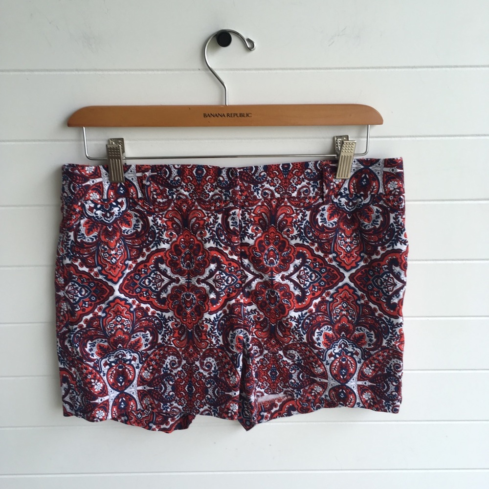 [Saint Tropez West] Paisley Cute Shorts Americana